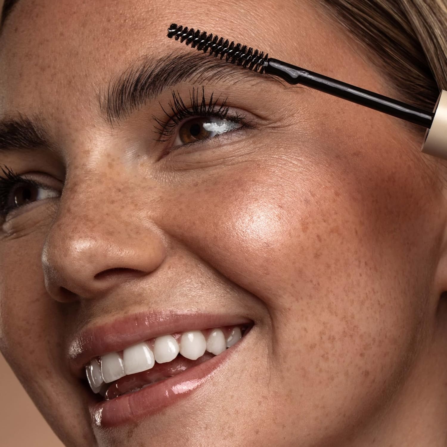 image:imageDIME Beauty Eyebrow Enhancing Gel Clear Brow Gel with Peptides Amino Acids amp Caffeine Eyebrow Growth Serum and Styling for Fuller Thicker StrongerLooking Brows Vegan 020 oz 6 ml