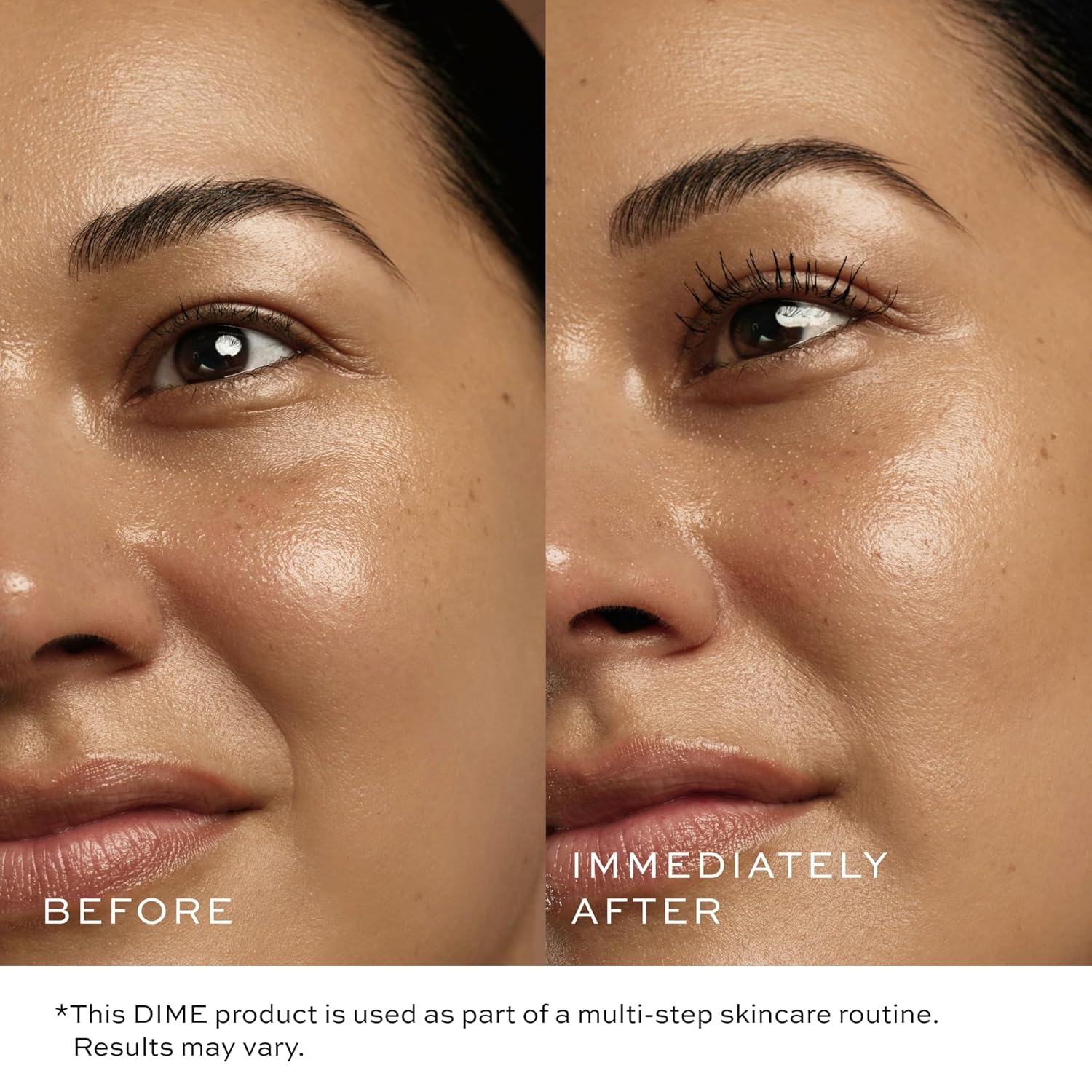 image:imageDIME Beauty Eyes On Set Luminosity Eye Serum for Dark Circles amp Puffiness Volume Boost Tubing Mascara amp Eyebrow Enhancing Gel Clean Vegan Eye Care Bundle 3 Piece KitBlack