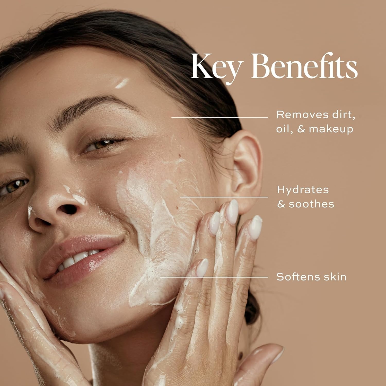 image:imageDIME Beauty Gentle Jelly Cleanser NonFoaming Hydrating Gel Face Wash and Makeup Remover with Vitamin E and Coconut Sensitive and Oily Skin Vegan CrueltyFree 4 oz 120 ml4 Ounce Pack of 1