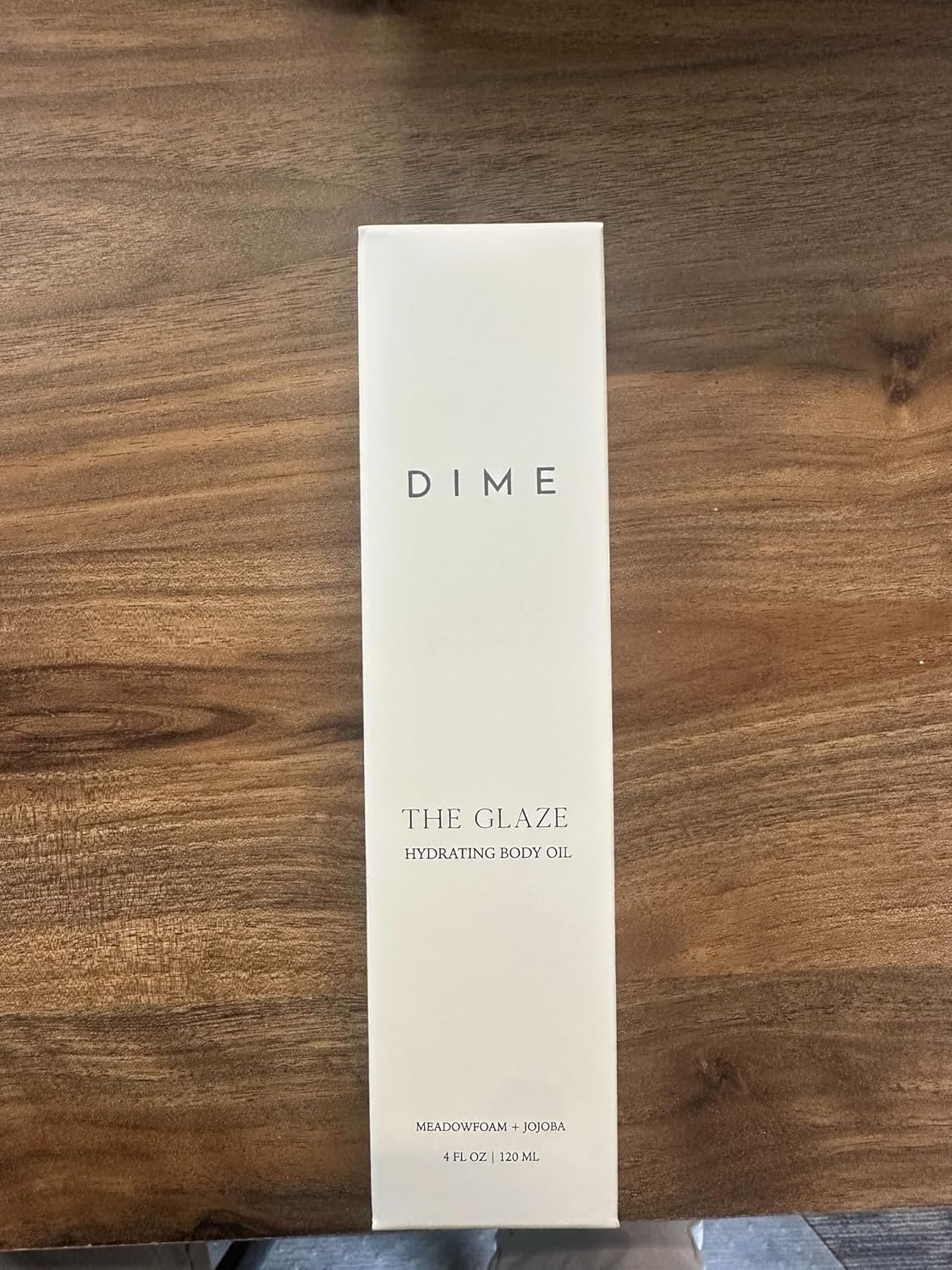 image:imageDIME Beauty Glaze Body Oil FastAbsorbing NonGreasy Dry Body Oil with Argan Jojoba and Rosehip Oil for All Over Body Glow Hydrating Skin Oil Vegan CrueltyFree 4 oz 120 ml