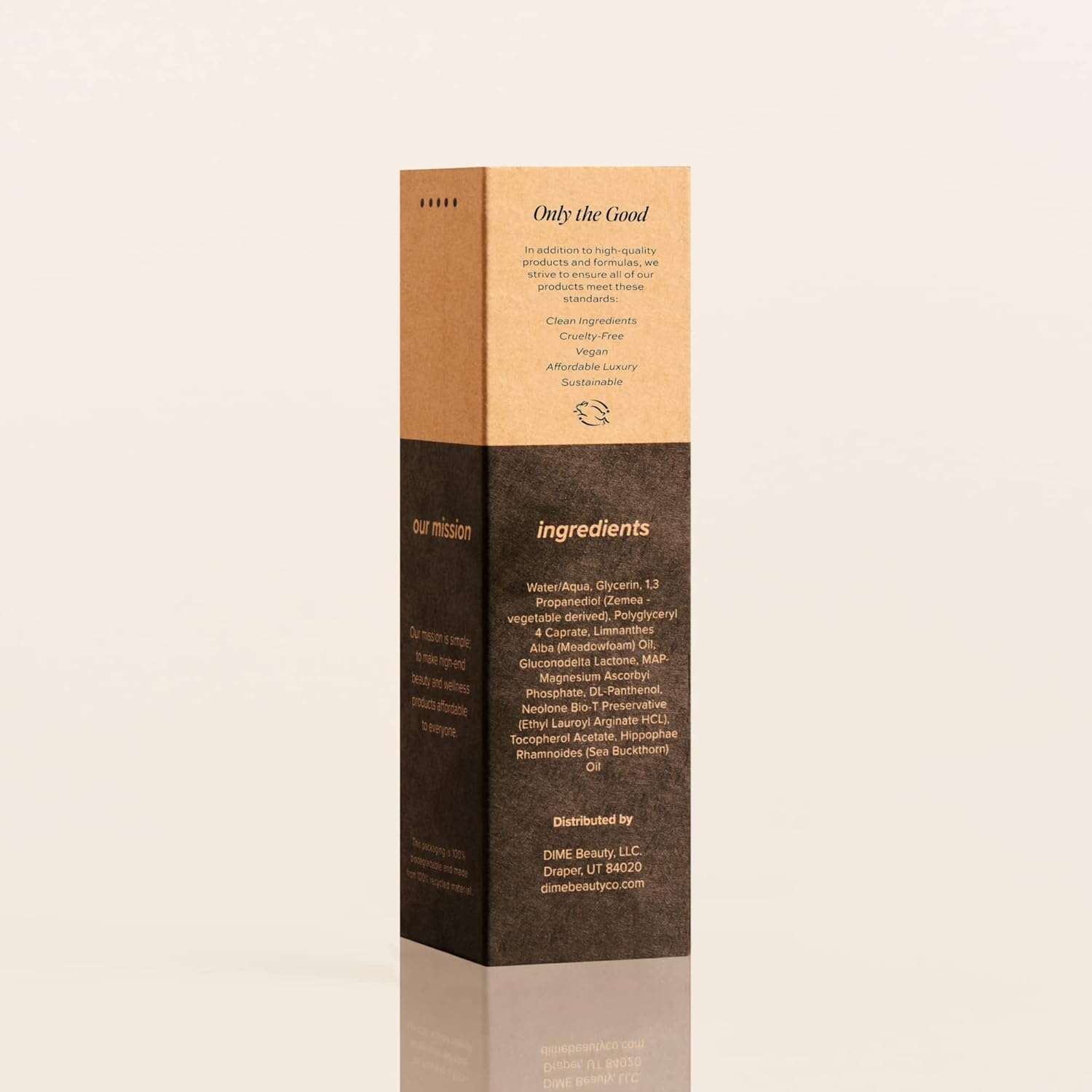 image:imageDIME Beauty Thirsty Face Mist Hydrating Makeup Setting Face Spray with Sea Moss Electrolytes amp Blue Light Protection Glass Skin Primer Vegan CrueltyFree 2 oz 60 mlWith Electrolytes