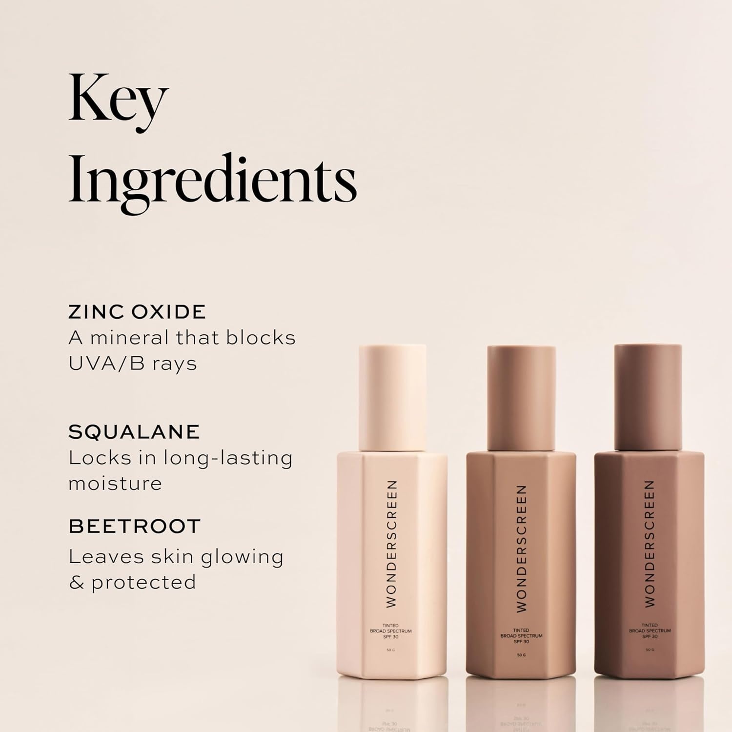 image:imageDIME Beauty Tinted Glow Wonderscreen SPF 30 Mineral Tinted Moisturizer for Face with 19 Zinc Oxide SkinEnhancing ToneEvening Sunscreen GlowEnhancing Tint Vegan CrueltyFree 50 gLight
