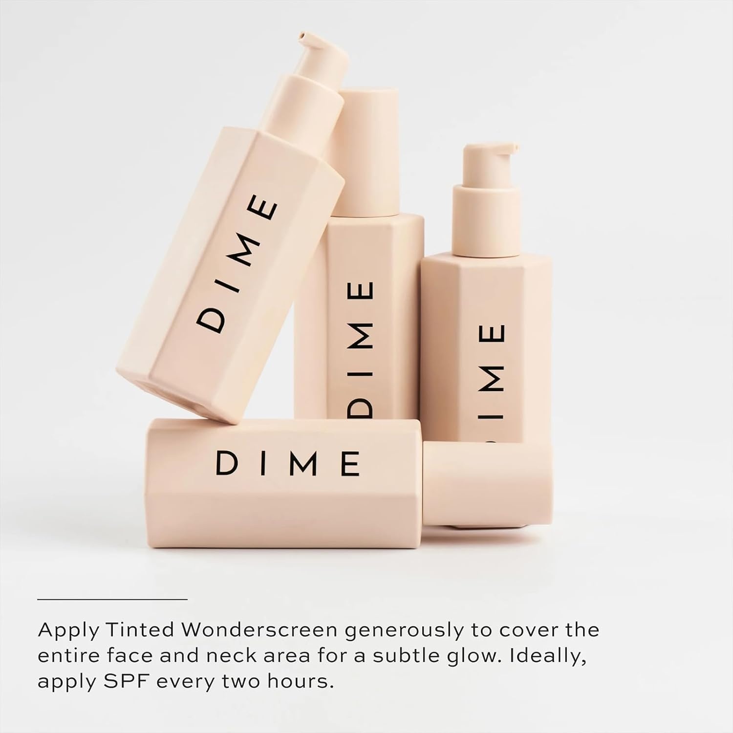 image:imageDIME Beauty Tinted Glow Wonderscreen SPF 30 Mineral Tinted Moisturizer for Face with 19 Zinc Oxide SkinEnhancing ToneEvening Sunscreen GlowEnhancing Tint Vegan CrueltyFree 50 gLight