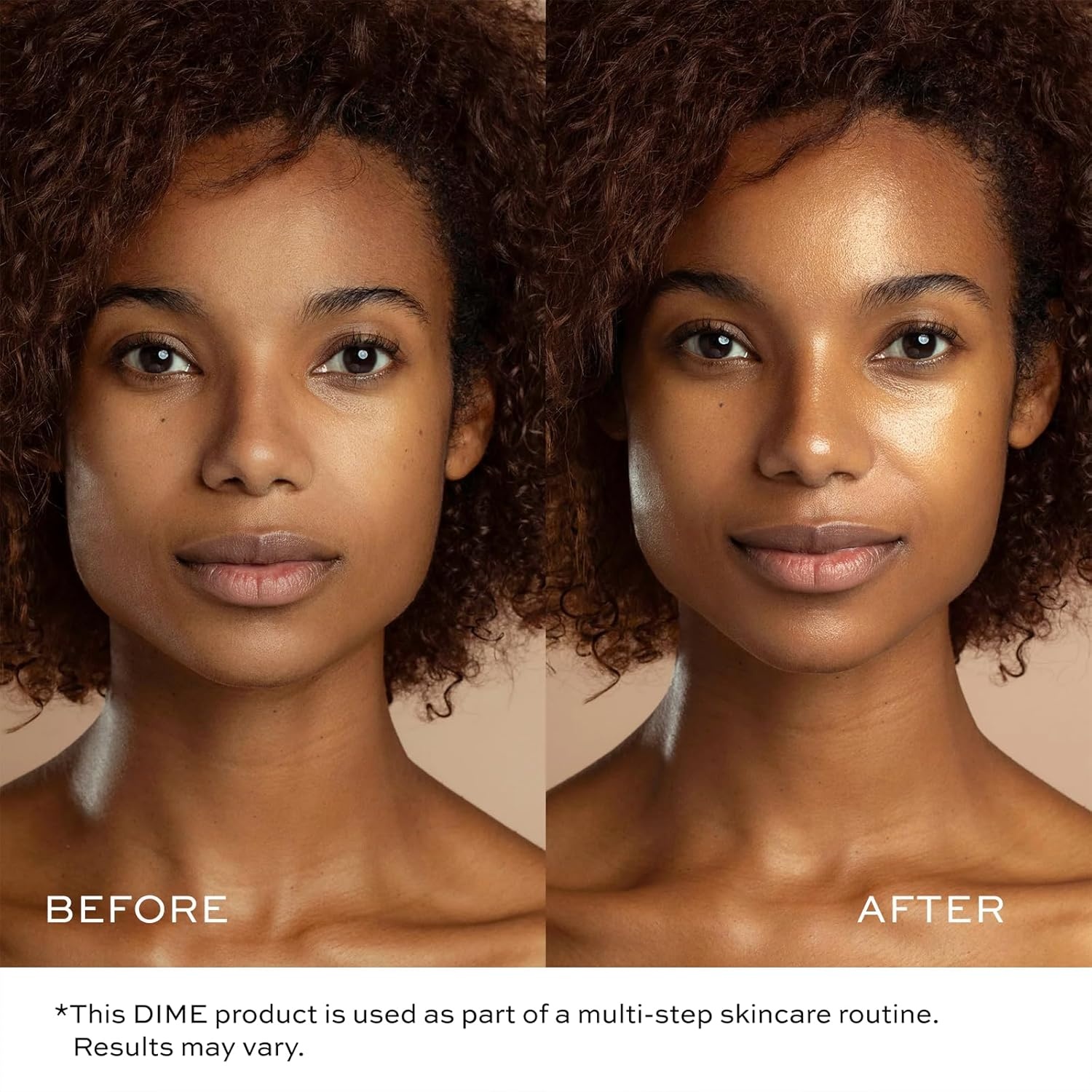 image:imageDIME Beauty Tinted Glow Wonderscreen SPF 30 Mineral Tinted Moisturizer for Face with 19 Zinc Oxide SkinEnhancing ToneEvening Sunscreen GlowEnhancing Tint Vegan CrueltyFree 50 gNonTinted