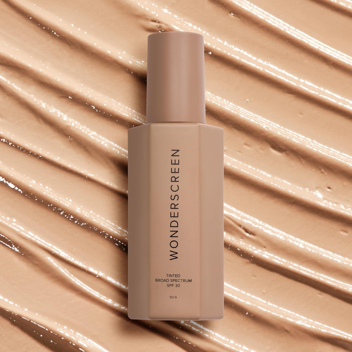 image:imageDIME Beauty Tinted Glow Wonderscreen SPF 30 Mineral Tinted Moisturizer for Face with 19 Zinc Oxide SkinEnhancing ToneEvening Sunscreen GlowEnhancing Tint Vegan CrueltyFree 50 gMedium
