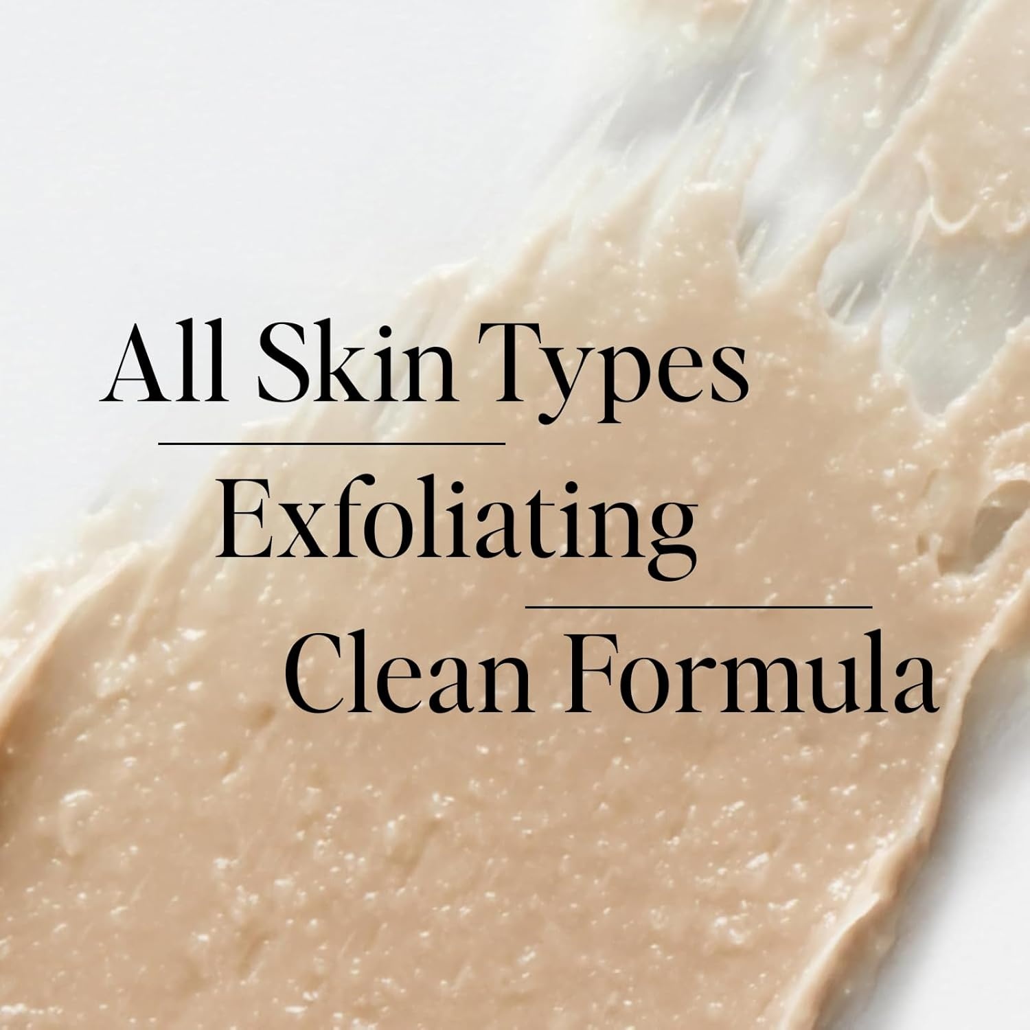 image:imageDIME Beauty Whipped Exfoliating Face Mask Gentle Scrub with Salicylic Acid Lactic Acid and 3Size Cellulose Beads Pore Cleansing Smoothing Facial Exfoliator 2 oz 60 ml