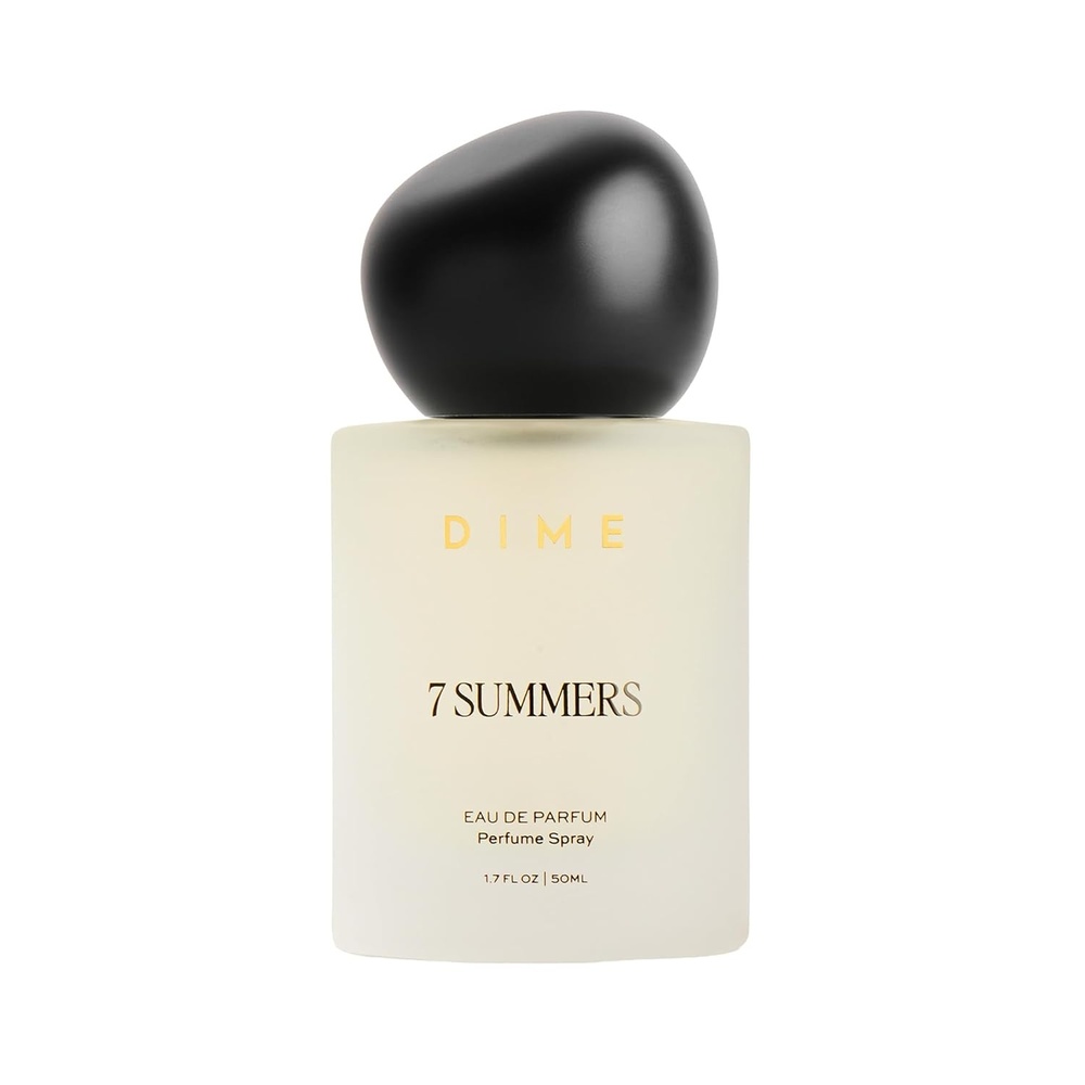 image:imageDIME Beauty 7 Summers Perfume for Women Sweet Floral Eau de Toilette with Bergamot Vanilla Orchid and Coconut Clean Vegan CrueltyFree Fragrance 17 oz 50 mlGold New Bottle