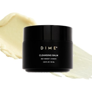 image:imageDIME Beauty Cleansing Balm  2in1 Makeup Remover amp Hydrating Overnight Mask Cleanser for Face with Squalane Rosemary Extract amp Bisabolol Hydrating Facial Wash 338 oz  100 mlCream