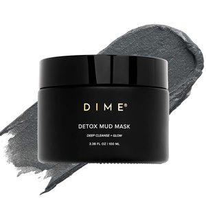 image:imageDIME Beauty Detox Mud Mask with Dead Sea Mud Self Care Facial Mask that Nourishes and Brightens Dull Skin 338 oz  100 ml