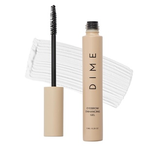 image:imageDIME Beauty Eyebrow Enhancing Gel  Clear Brow Gel with Peptides Amino Acids amp Caffeine Eyebrow Growth Serum and Styling for Fuller Thicker StrongerLooking Brows Vegan 020 oz  6 ml