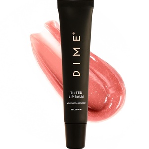 image:imageDIME Beauty Fresh Air Lip Balm  Glossy Hydrating Lip Treatment with Shea Butter AntiAging Lip Care Lip Moisturizer Vegan CrueltyFree 05 oz  15 mlDesert Rose