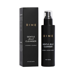 image:imageDIME Beauty Gentle Jelly Cleanser  NonFoaming Hydrating Gel Face Wash and Makeup Remover with Vitamin E and Coconut Sensitive and Oily Skin Vegan CrueltyFree 4 oz  120 ml4 Ounce Pack of 1