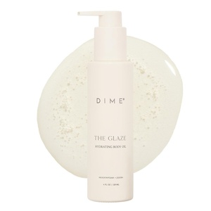 image:imageDIME Beauty Glaze Body Oil  FastAbsorbing NonGreasy Dry Body Oil with Argan Jojoba and Rosehip Oil for All Over Body Glow Hydrating Skin Oil Vegan CrueltyFree 4 oz  120 ml