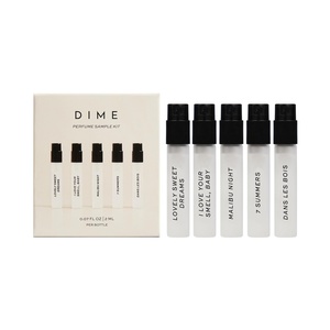 image:imageDIME Beauty Perfume Sampler Hypoallergenic Clean Perfumes Eau de Toilette For Women Set of 5 2 mlVariety
