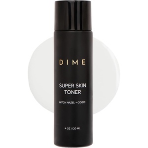 image:imageDIME Beauty Super Skin Toner AlcoholFree Witch Hazel Toner Hydrating for Face with Aloe Vera and Cucumber Extract 4 oz  120 ml