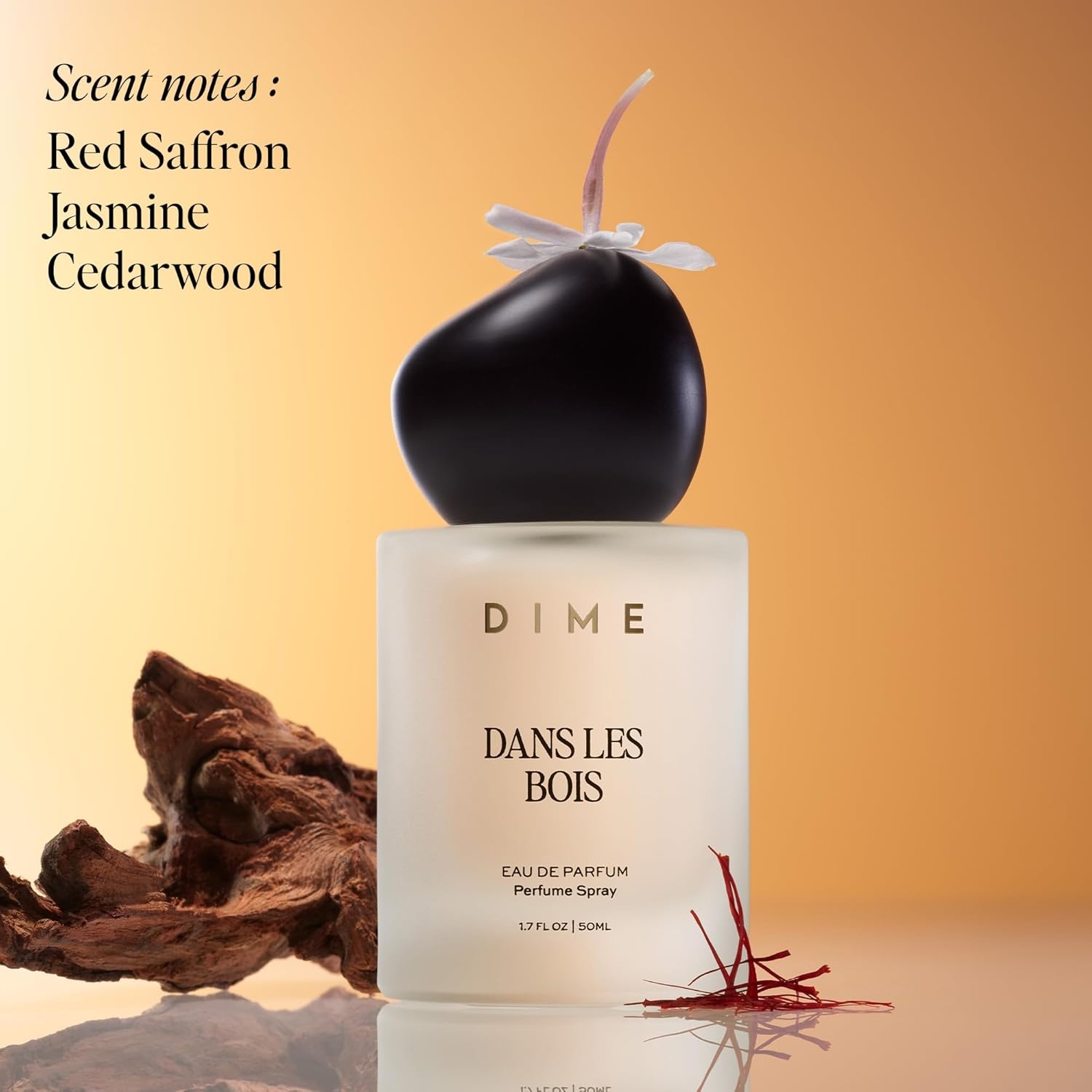 image:imageDIME Beauty Perfume Dans Les Bois 17 oz 50 ml Feminine and Bold Scent Hypoallergenic Clean Perfume Eau de Toilette For WomenClear New Bottle