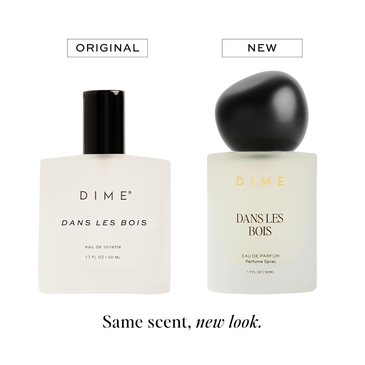 image:imageDIME Beauty Perfume Dans Les Bois 17 oz 50 ml Feminine and Bold Scent Hypoallergenic Clean Perfume Eau de Toilette For WomenClear New Bottle