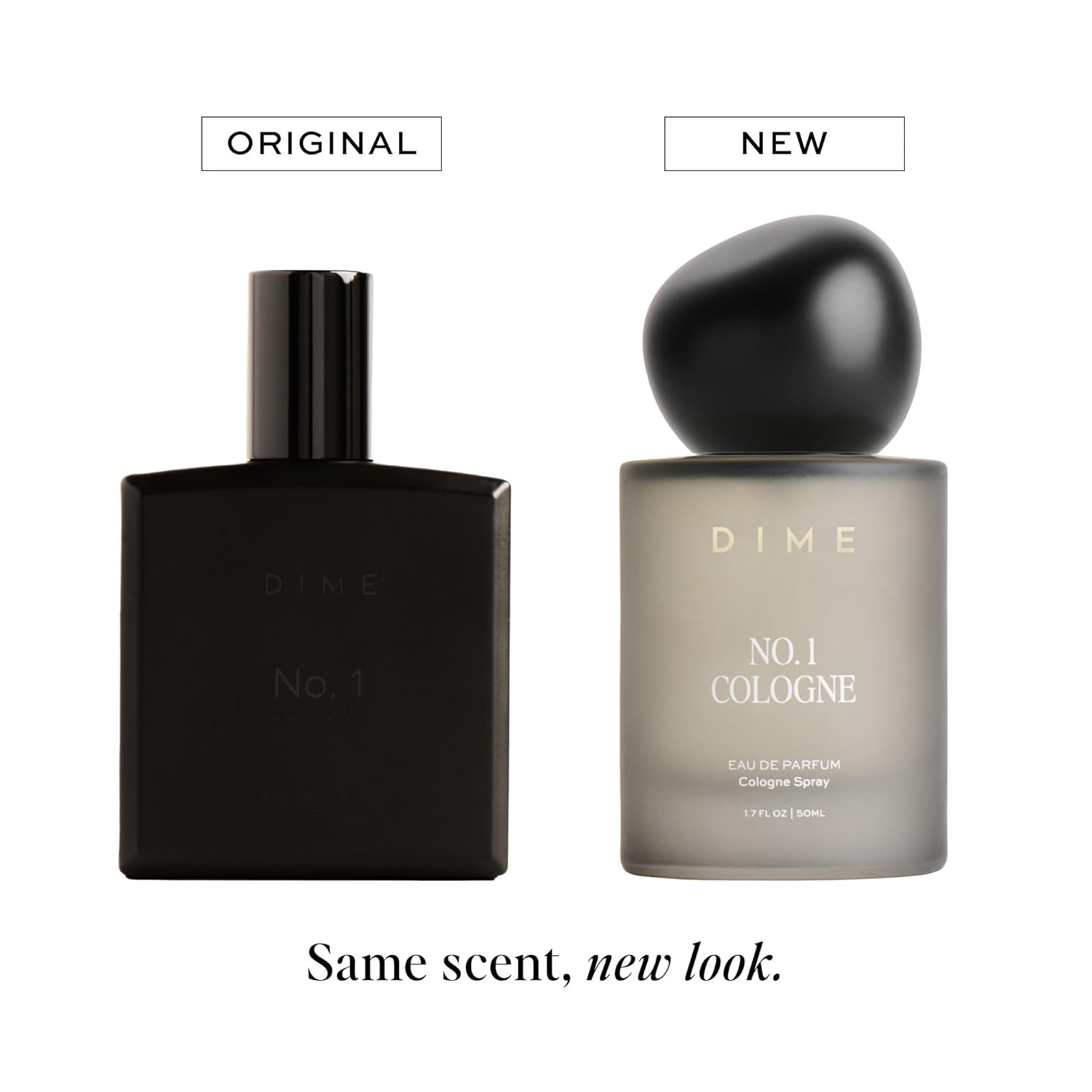 image:imageDIME No 1 Cologne For Men 17 oz 50 ml A Bold Blend of Sparkling Grapefruit Dark Rhum Amber Woods and CardamomOff White New Bottle